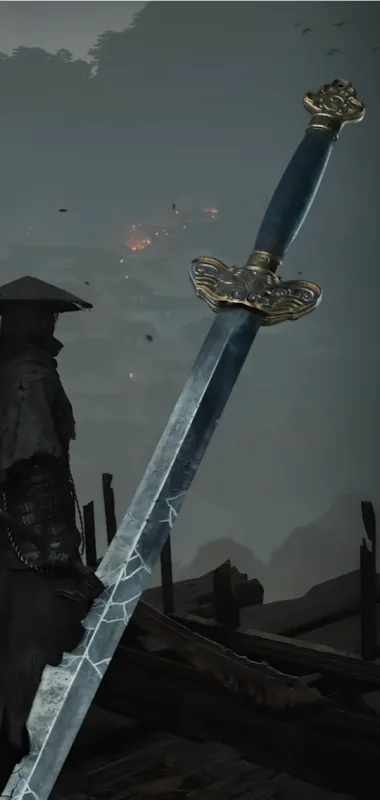 痴者の残剣（武器。ゲーム内の武器画面から切り抜き）