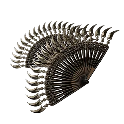 The Lady's Fan（武器。ゲーム内アイコン、背景透過）